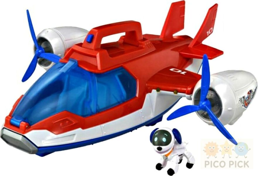 2025九月新上市日本新上市｜TAKARA TOMY 汪汪隊立大功 空中救援機 Air Patroller｜發光音效飛機玩具 