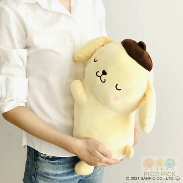 日本 MoriPiro三麗鷗Sanrio超細纖維陪睡枕頭毛绒娃娃 Hello Kitty/大耳狗/布丁狗/Melody 