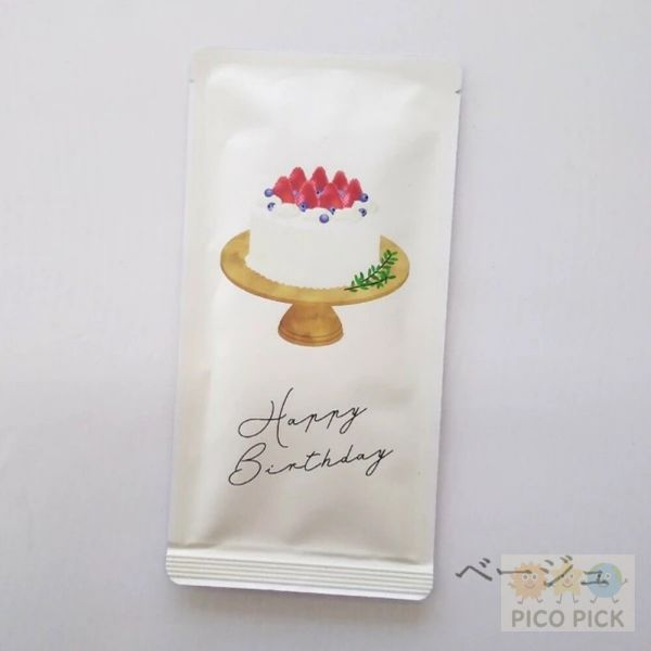 日本直送 Happy Birthday 紅茶包禮袋｜3g×5包｜生日祝福小禮物 