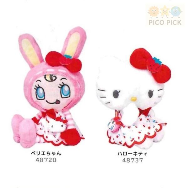 【預購系列｜日本11月出貨】 mezzo piano × Hello Kitty 聯名 草莓系列玩偶/吊飾 