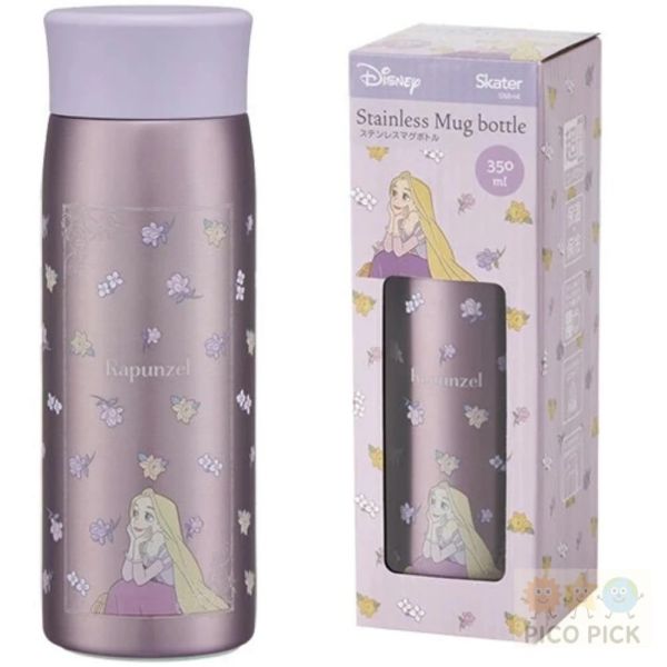日本直送 迪士尼不鏽鋼保溫保冷瓶 350ml／雙飲口設計（日本正版 Skater） 