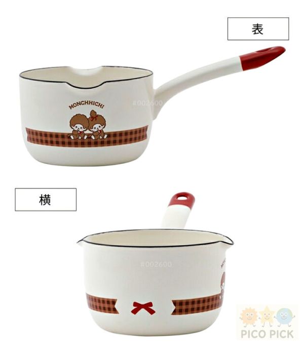 日本FUJIHORO 富士琺瑯 × Monchhichi 琺瑯餐廚系列 ｜馬克杯／手沖壺／牛奶鍋／湯鍋／焗烤皿／保鮮盒／味噌罐｜琺瑯鍋｜可直火加熱｜廚房收納 