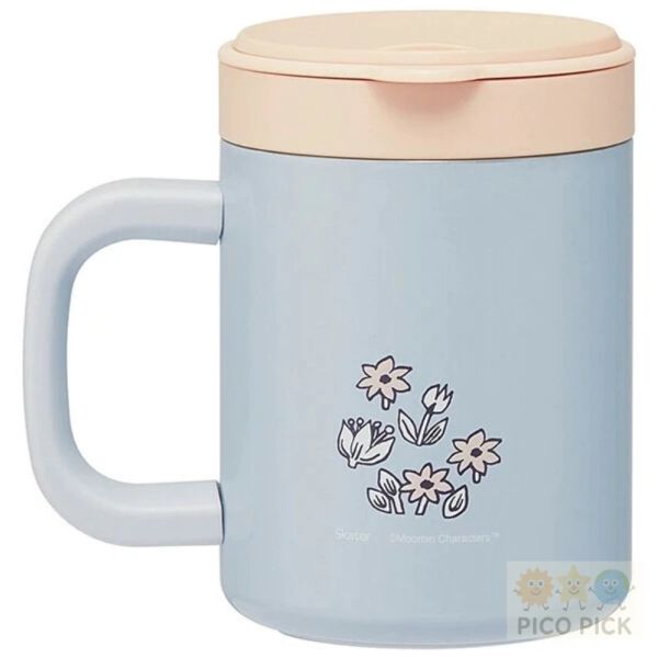 日本直送｜卡通圖案雙層不鏽鋼保溫馬克杯 附可微波內杯330ml 