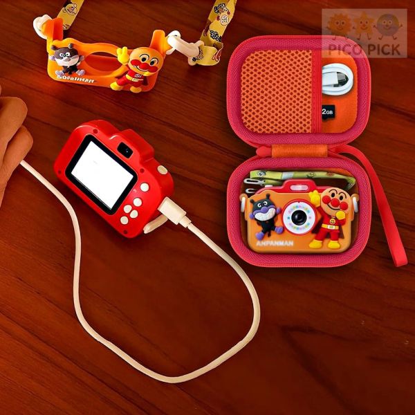 日本正版｜Anpanman麵包超人兒童數位相機｜28款拍照框＋雙鏡頭設計 麵包超人全系列代購 麵包超人相機、兒童玩具相機、安寶相機、卡通相機、兒童禮物推薦、拍照玩具、學齡前玩具、幼兒生日禮物