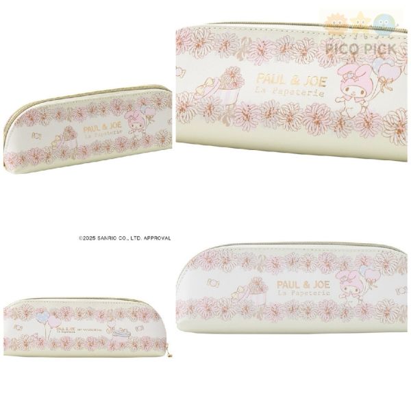 日本 Paul & Joe × My Melody 鉛筆盒 / 筆記本 Paul & Joe 聯名、My Melody 鉛筆盒、My Melody 筆記本、My Melody 文具、日本正版授權、Sanrio 鉛筆盒、Sanrio 筆記本