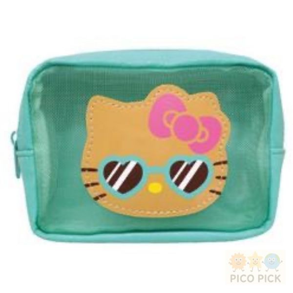 預購系列請私訊 日本直送｜日曬Kitty系列化妝包｜雙款式可選｜曬黑Hello Kitty 