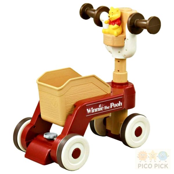 日本Disney Baby｜小熊維尼 會說話多功能學步車＆騎乘車 