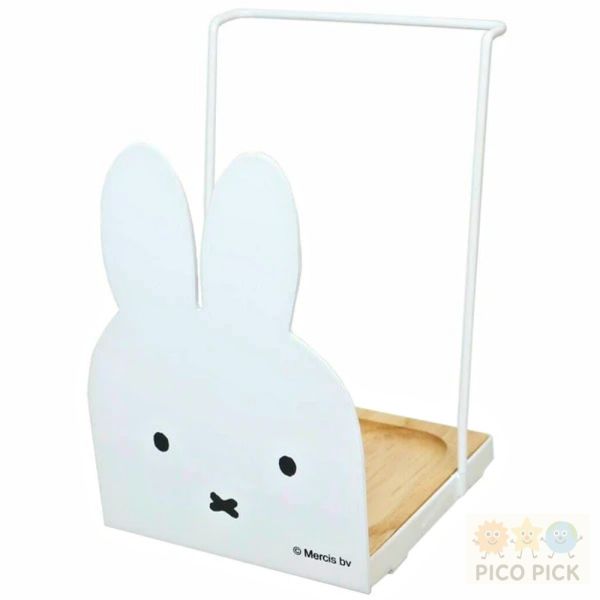 日本製正版miffy 米菲兔廚房多功能調理器具支架｜鍋蓋架 食譜架 湯杓置物架 可拆洗不占空間 