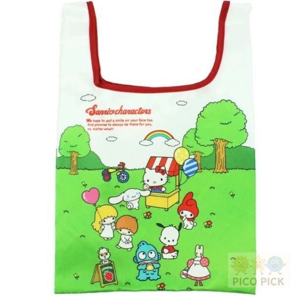 Sanrio Hello Kitty 復刻版設計迷你環保袋（附收納袋） 1+1組合 