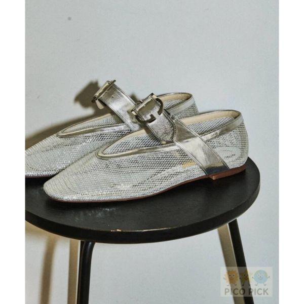 Le Talon GRISE 網眼GR瑪麗珍平底鞋（限定款） Le talon 全系列代購中 