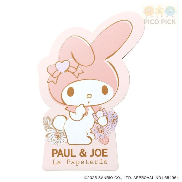 日本 Paul & Joe × My Melody 便條紙 Paul & Joe 聯名、My Melody 便條紙、Sanrio 便條紙、日本正版授權、可愛便條紙、造型便條紙、My Melody 周邊