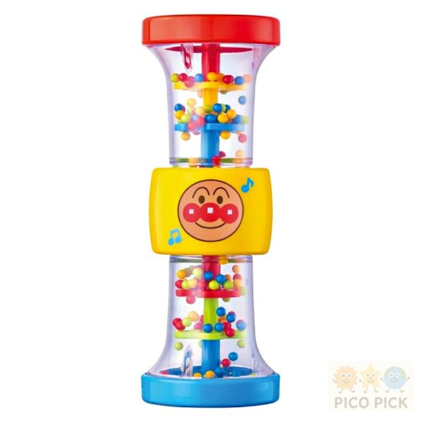 日本｜正版麵包超人 Anpanman 3way 手搖玩具｜變換表情 聲響玩具 感官啟蒙 6個月以上適用（Anpanman） 