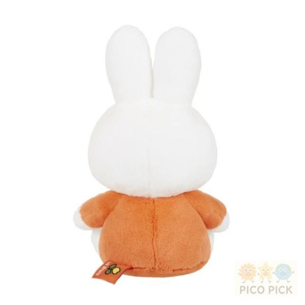 日本直送｜米菲兔 Miffy 經典造型坐姿絨毛娃娃（橘色衣） 