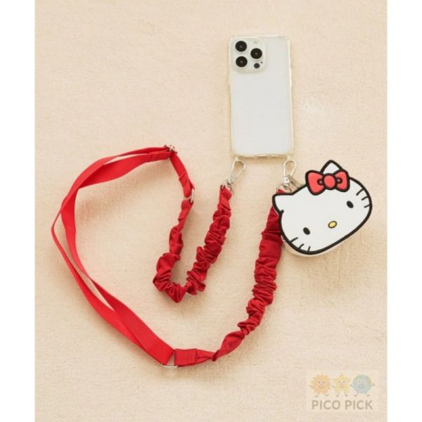 日本 Hello Kitty × Me% 聯名手機肩背吊繩組 
