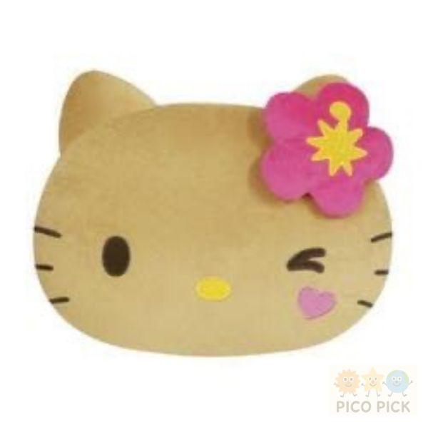 預購商品 請私訊 日本直送｜Hello Kitty 日燒系列臉型抱枕｜療癒家飾靠枕｜兩款可選 