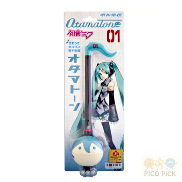 日本正版/Otamatone 明和電機電子二胡/音樂小蝌蚪｜小款／大款 Deluxe 初音聯名款 