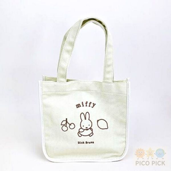 日本 Miffy 米飛兔｜美食系列 托特包 手提袋｜冰淇淋/水果/甜點圖案 三款可選 