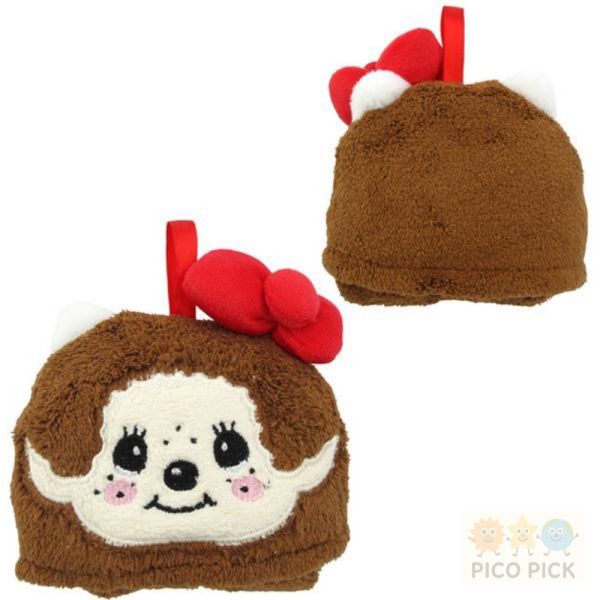 日本直送｜Monchhichi × Hello Kitty 聯名款｜造型吊掛手擦毛巾 