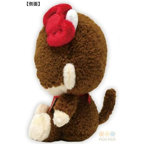 日本直送 夢幻聯名Monchichi x Hello Kitty 限定發售系列商品 化妝包/吊飾/斜背小包 