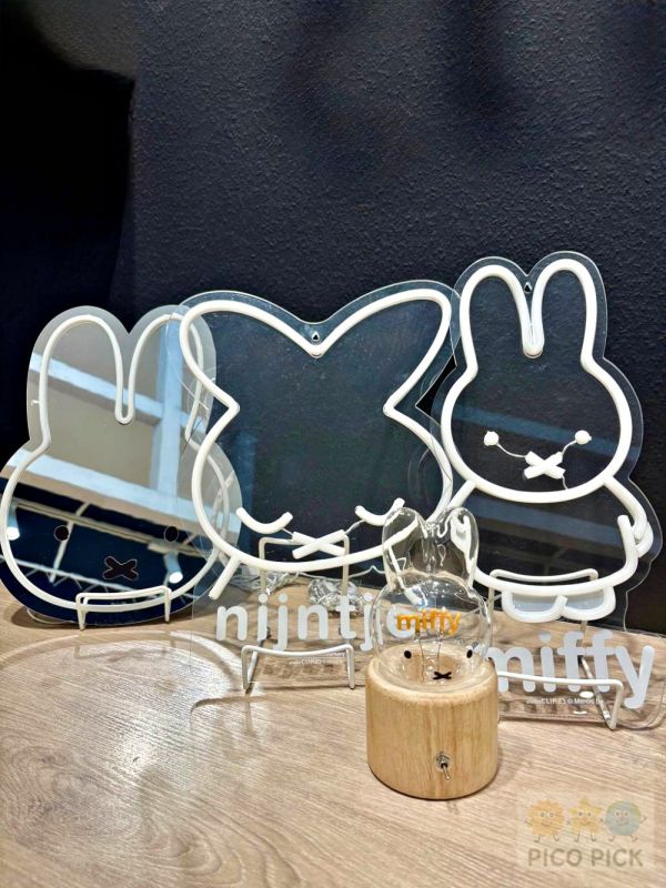 日本｜Miffy × studio CLIP燈光化妝鏡 |LED化妝鏡 居家擺設 