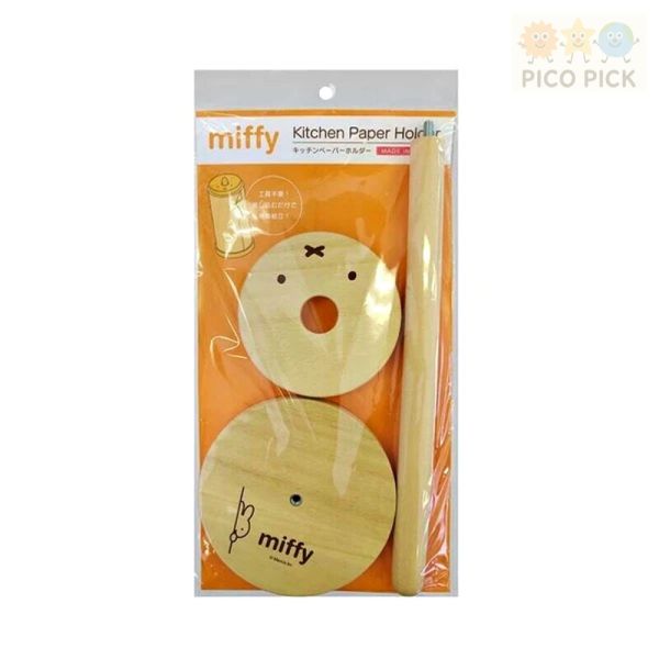 日本｜日本製Miffy米飛兔木質廚房紙巾架｜ 