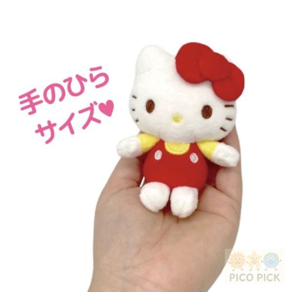 日本直送｜Sanrio絨毛吊飾（附登山扣）系列｜Kitty／piano/ 美樂蒂／大耳狗／布丁狗／帕恰狗／魚人 