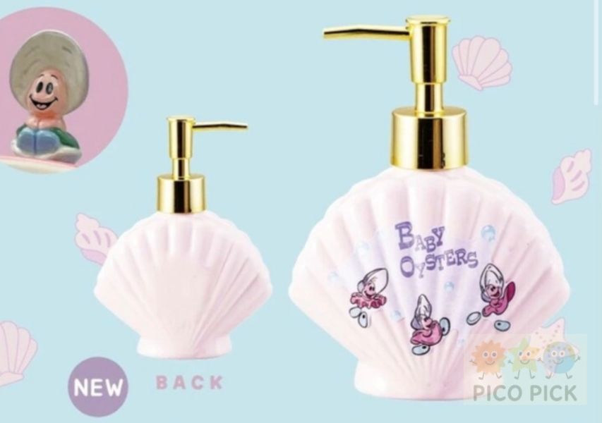 日本直送｜迪士尼Disney Baby Oyster牡蠣寶寶造型磁器飛洗手乳瓶（Baby Oyster） 