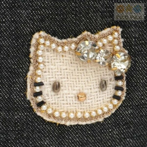 日本直送｜Hello Kitty × MAYGLOBE 品牌聯名手工刺繡包款（收納包／化妝包） 