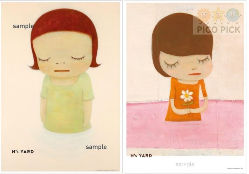 日本空運｜官方正版奈良美智藝術插畫B3海報（無框・共13款） 