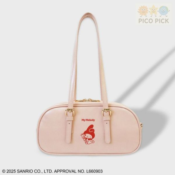 日本【ACcommode × Sanrio】CoWRAP系列角色復古波士頓包 