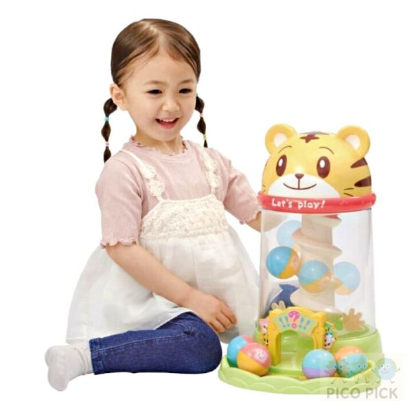 日本 巧虎 滾滾球塔｜感統玩具｜不需電池｜手眼協調訓練 