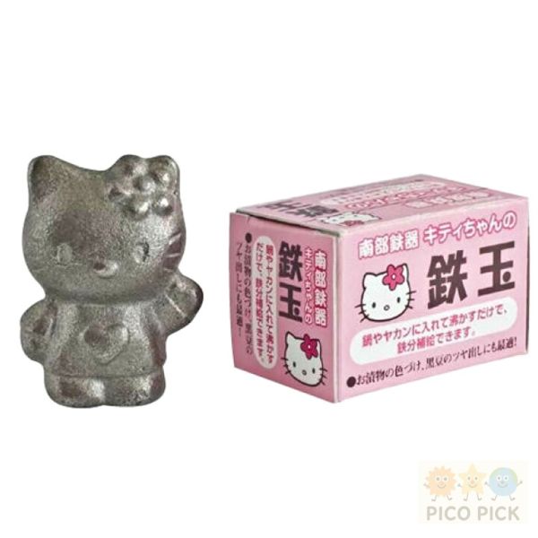 日本正版｜日本製Hello Kitty 南部鐵器 鐵玉 池永鐵工｜補鐵良物 