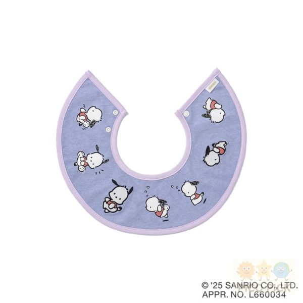 日本直送 夢幻聯名Marl Marl x Sanrio圍兜/口水巾/Hello Kitty/大耳狗/庫洛米 