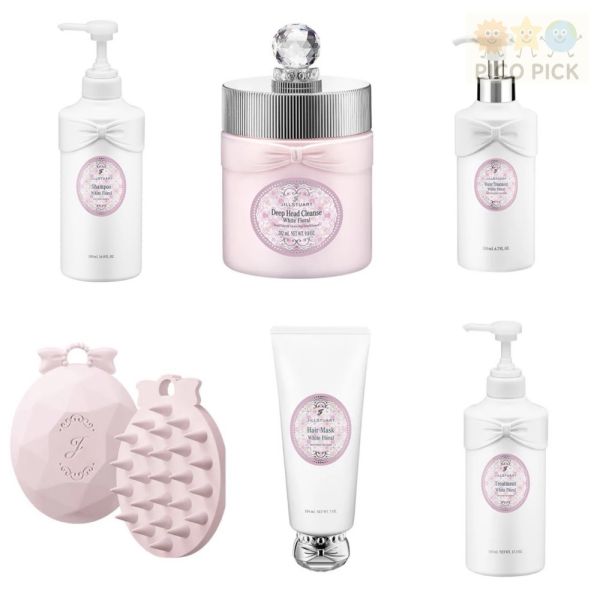 日本【JILL STUART】2025夏季白花系列 頭髮護理系列/洗髮梳/洗髮霜/護髮霜…全系列代購 