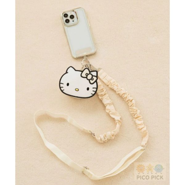 日本 Hello Kitty × Me% 聯名手機肩背吊繩組 