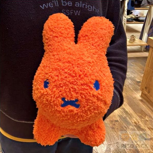 日本BEAMS×MEDICOM TOY×ides Bruna Bonbon 米飛 跳跳兔（橘）小號 