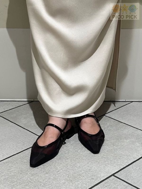 日本直送｜Le Talon銀邊透膚尖頭平底鞋 全系列代購 