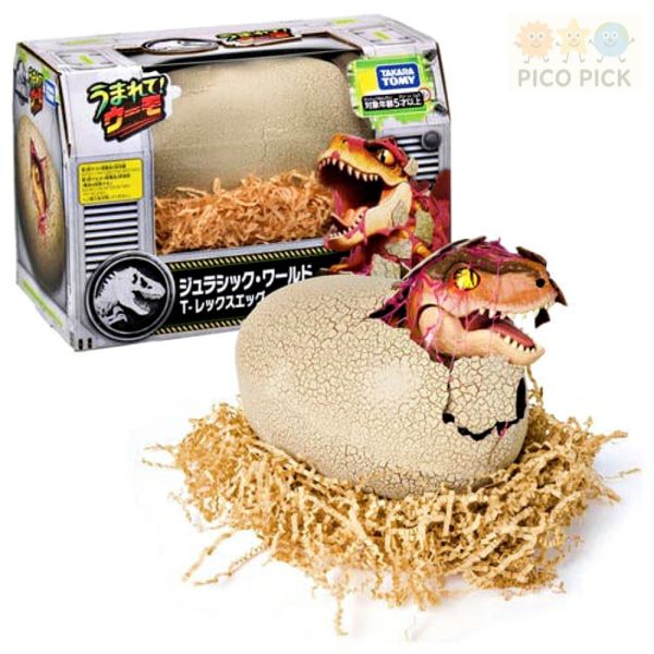 日本直送 日版侏羅紀世界 T-Rex 孵化互動恐龍蛋玩具｜Takara Tomy 互動玩具 