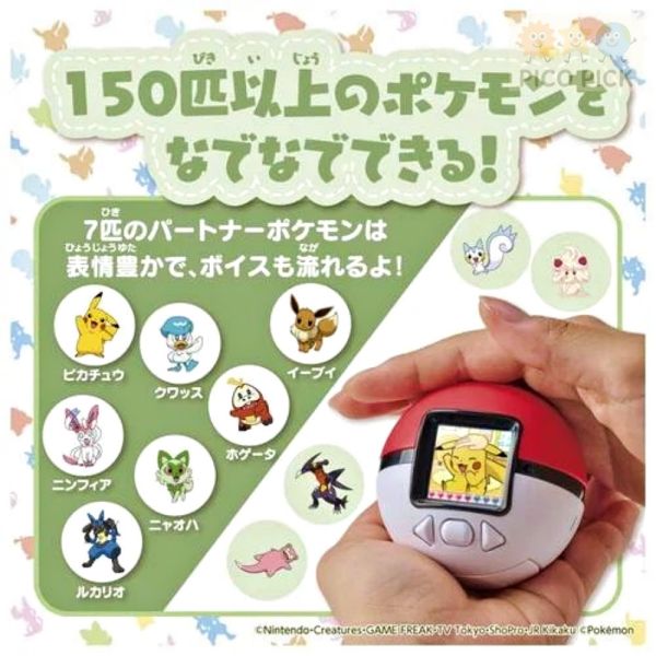 10/18到貨｜預訂系列 日本直送 Pokémon 寶可夢 撫摸怪獸球｜Poké-nade Monster Ball｜液晶互動電子玩具 