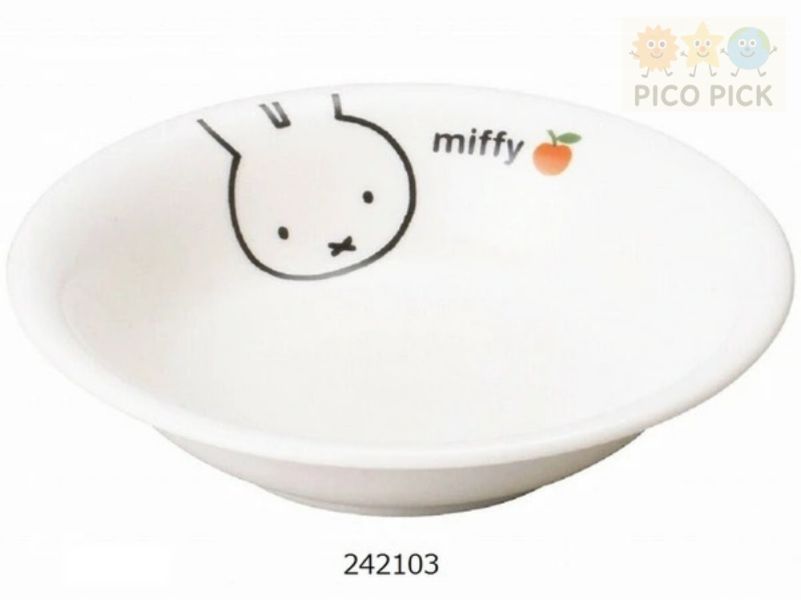 【日本製正版 Miffy 米飛兔蘋果系列｜磁器餐具 單入販售】 