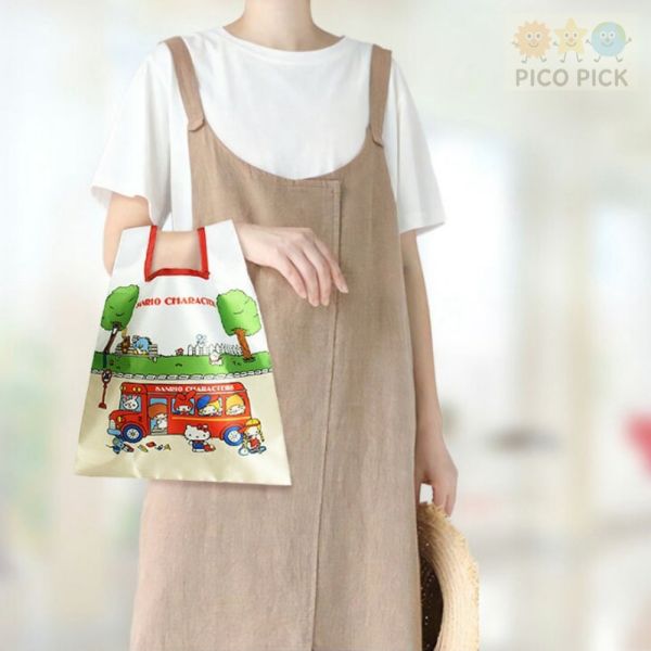 Sanrio Hello Kitty 復刻版設計迷你環保袋（附收納袋） 1+1組合 