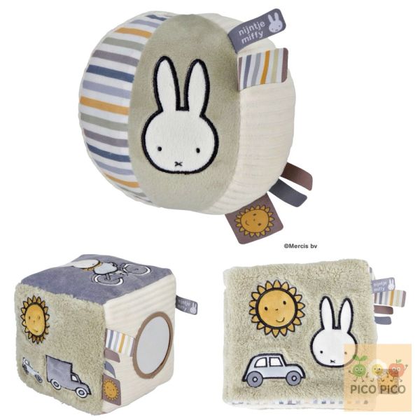 日本 Miffy 米飛兔柔軟感官玩具系列｜嬰幼兒啟蒙玩具三款可選 