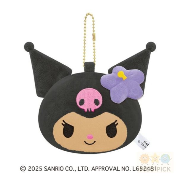 日本三麗鷗 日曬系列 吊飾造型鏡子｜Hello Kitty／Kuromi／My Melody 