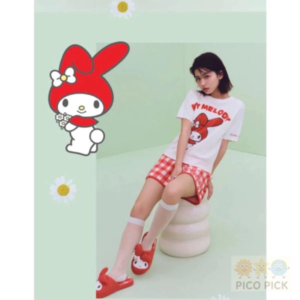 𝐌𝐘 𝐌𝐄𝐋𝐎𝐃𝐘  x 𝐒𝐍𝐈𝐃𝐄𝐋 𝐇𝐎𝐌𝐄 聯名系列 家居服 三麗鷗 美樂蒂 彼安諾 