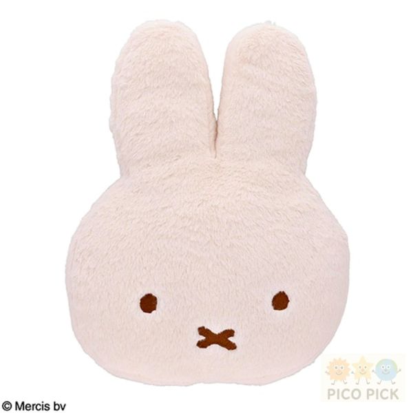日本正版｜日本製Miffy 米飛兔 × Boris 小熊 柔軟絨毛抱枕｜療癒居家靠墊・可愛房間佈置 