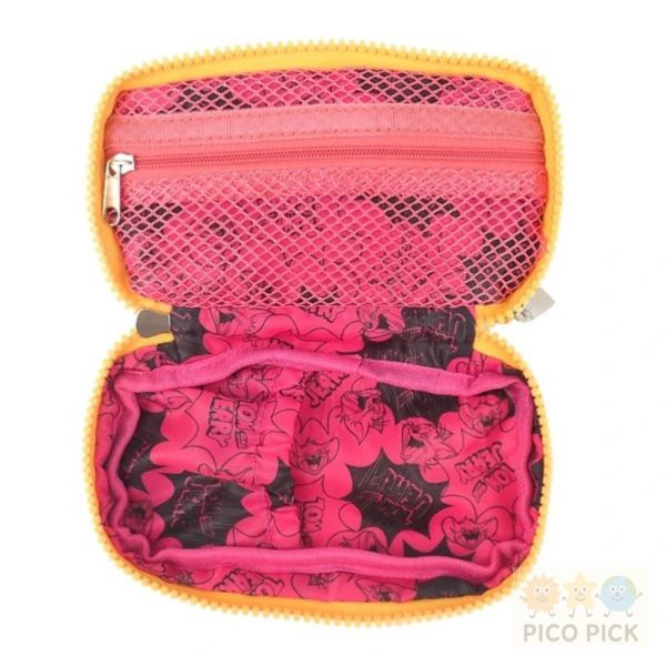 日本直送｜Tom & Jerry 閃亮立體造型多功能收納包】雙層拉鍊大容量｜湯姆貓傑利鼠｜FLAPPER聯名款 