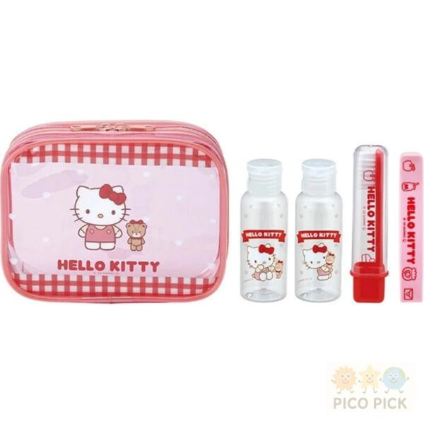 日本直送｜Sanrio旅行收納盥洗5件組【My Melody／Hello Kitty／庫洛米】 