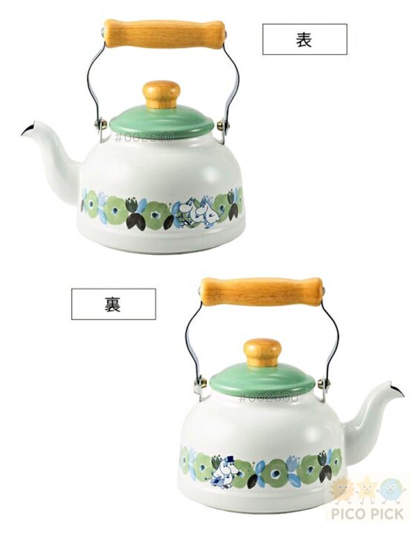 日本FUJIHORO 富士琺瑯 × Moomin Flower Garden 系列｜牛奶鍋／雙耳湯鍋／保鮮盒／水壺／馬克杯｜可直火加熱 