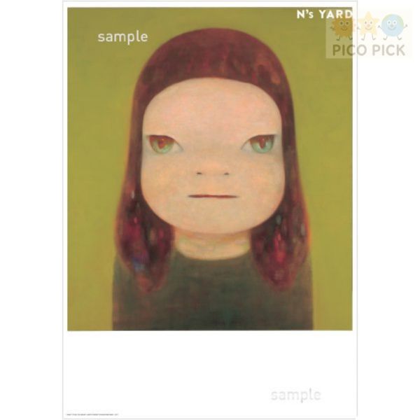 日本直送｜官方正版 奈良美智藝術海報 B2尺寸（無框・共6款） 