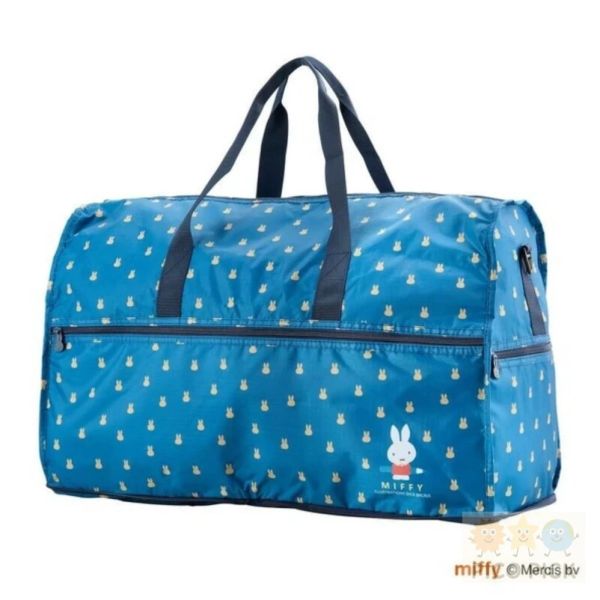 日本直送 Miffy 米菲兔可摺疊2WAY旅行袋｜大容量約38L｜多款圖樣可選 